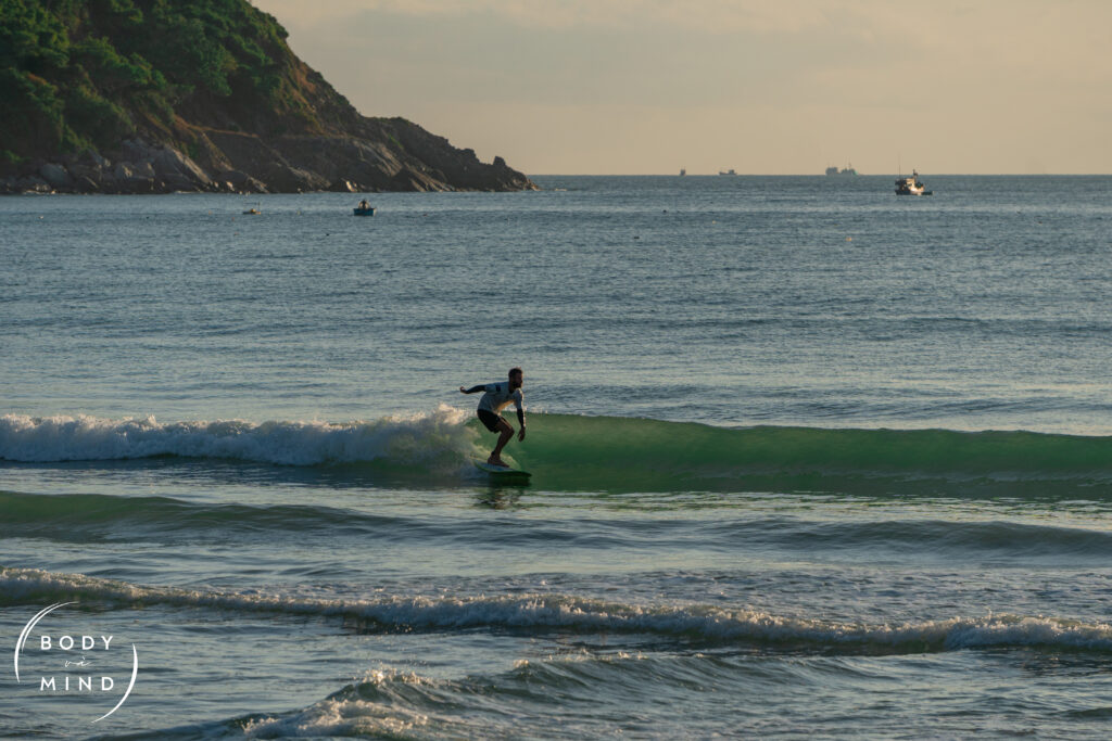 Surfing in Vietnam